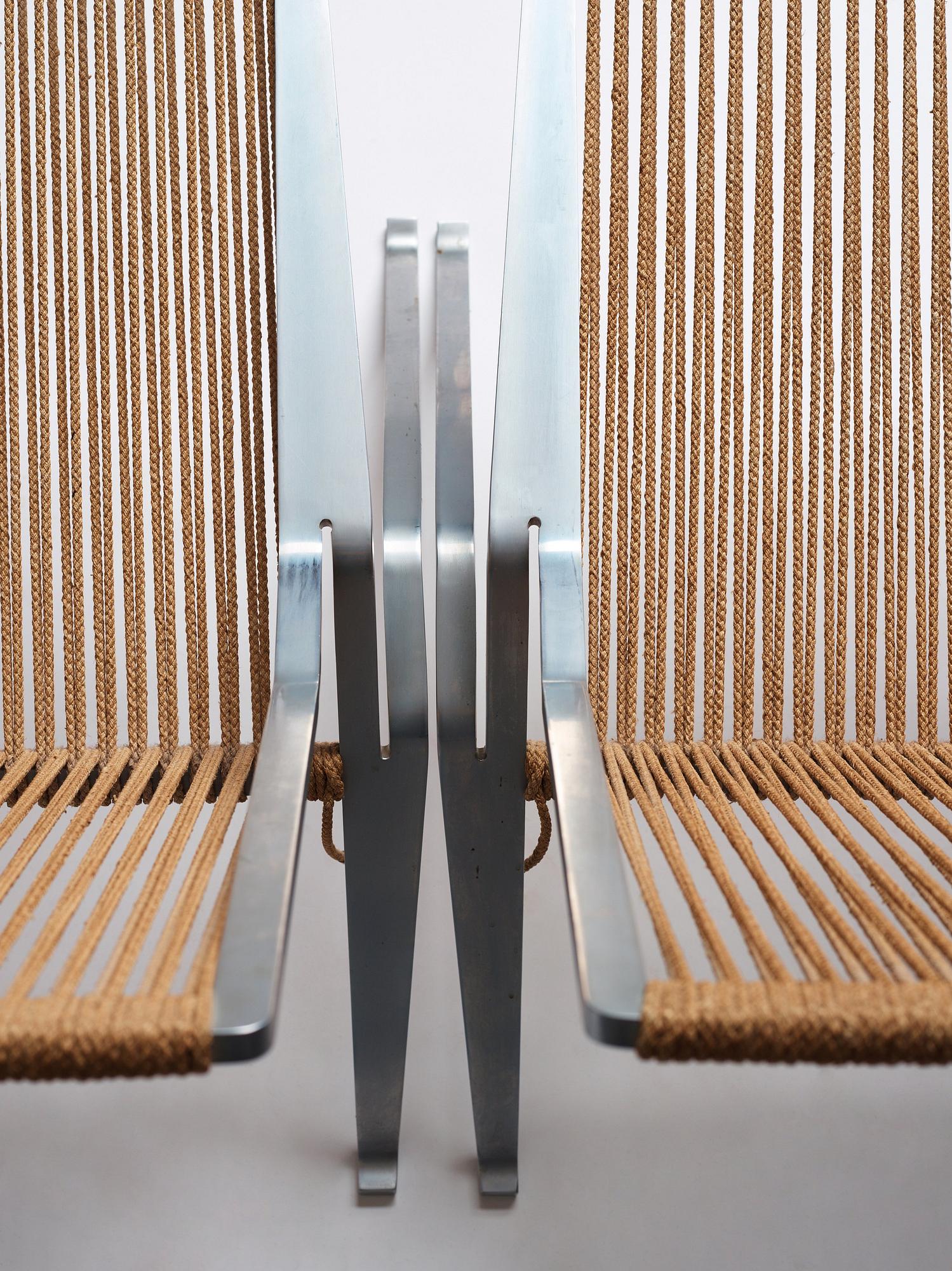 Poul Kjaerholm, a pair of 'PK 25' easy chairs, 'The Element Chair', edition E Kold Christensen, Denmark ca 1962.
