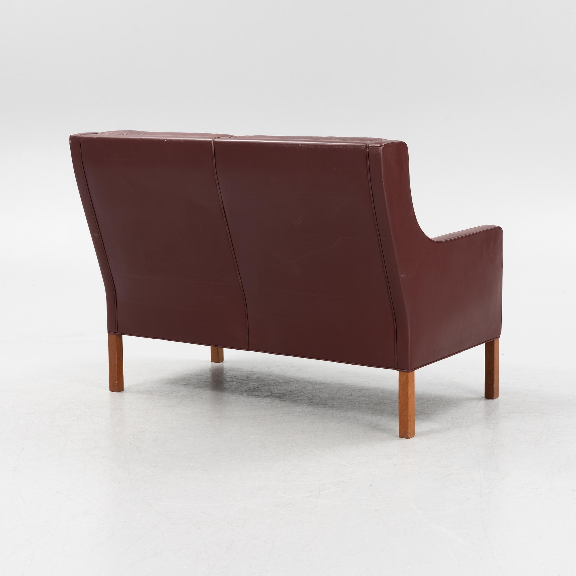 Børge Mogensen, a model 2432 sofa, Fredericia Stolefabrik, Denmark, second half of the 20th century.