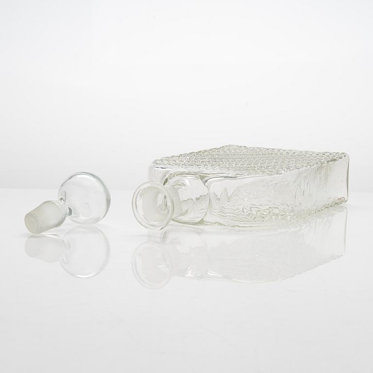 Nanny Still, a 5-piece 'Flindari' glassware set, Riihimäen lasi 1964-1968.