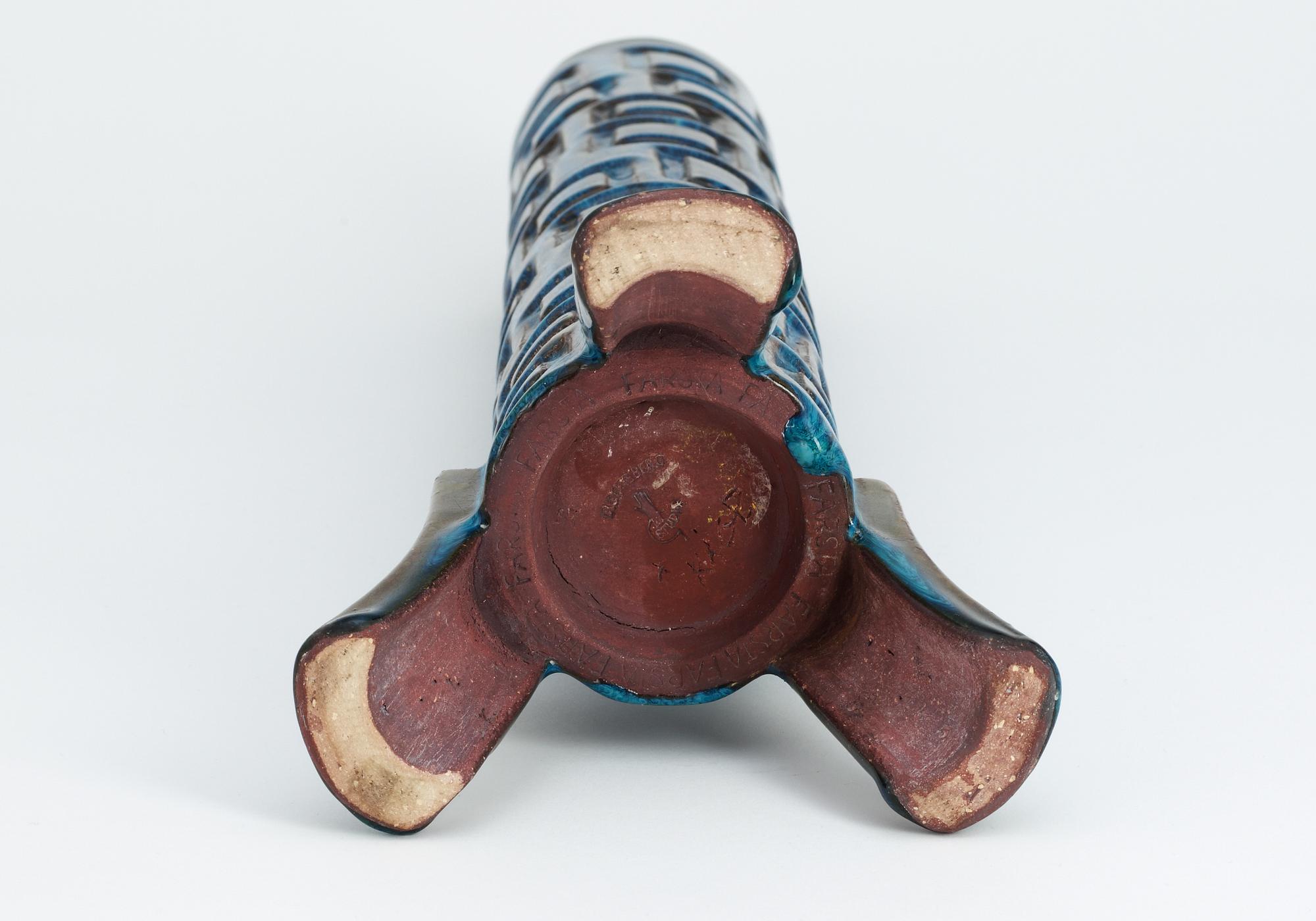 A Wilhelm Kåge 'Farsta' stoneware vase, Gustavsberg studio 1957.