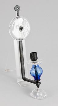 LAMPETT, glas och smidesjärn, Erik Höglund Boda.