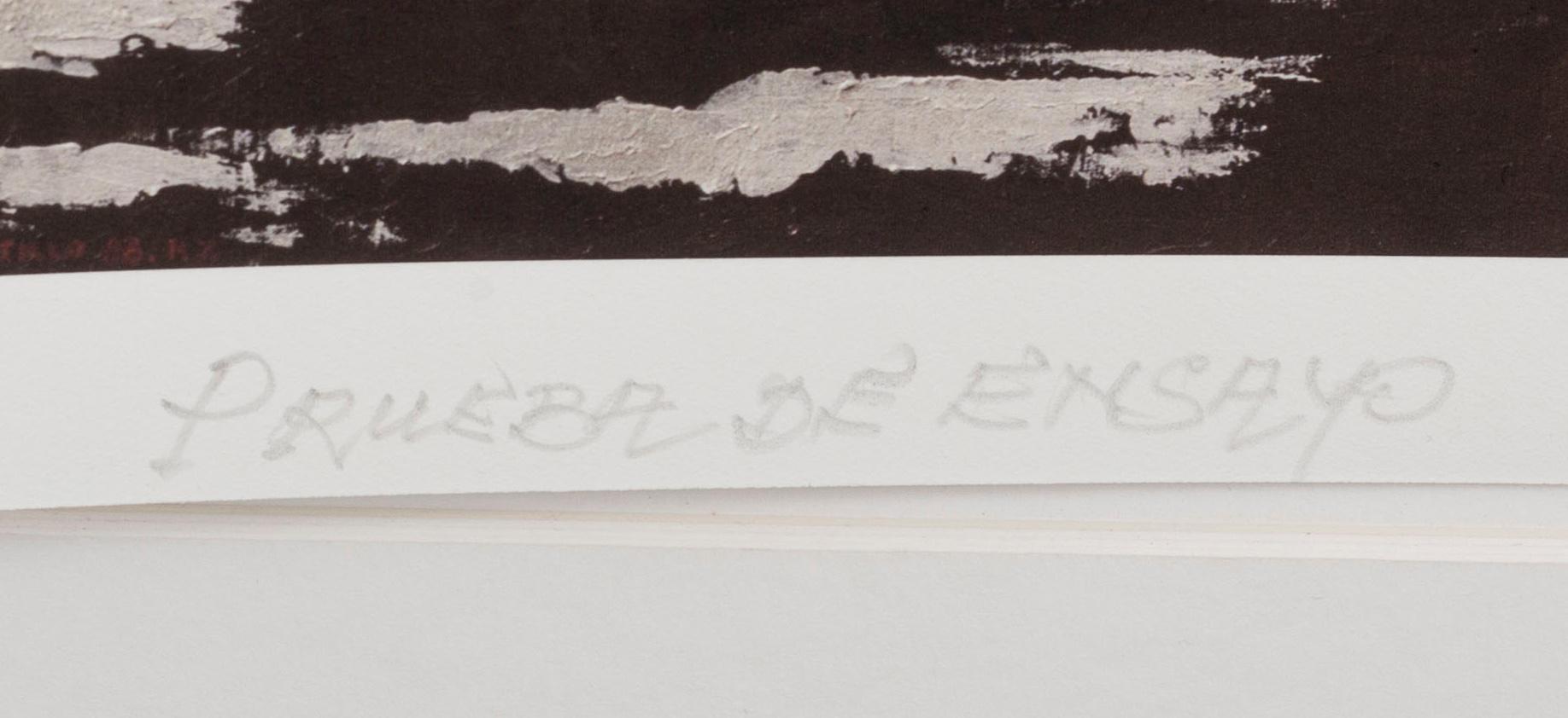 JORGE CASTILLO, pigment print, signed and dated 2013.