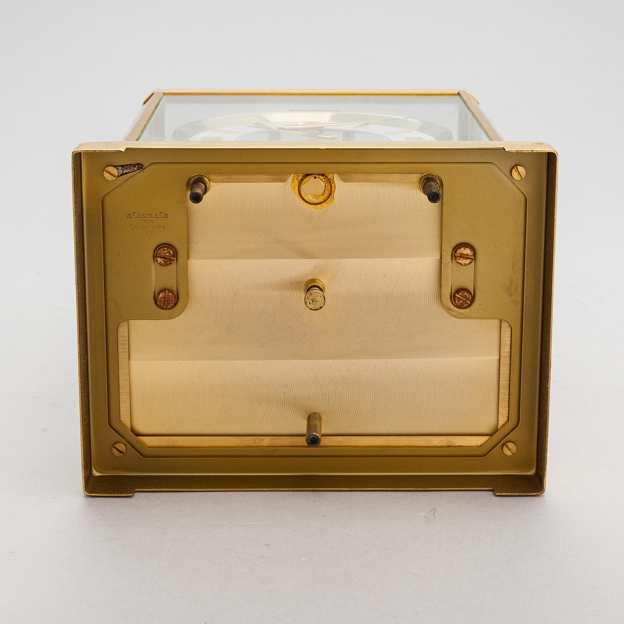 Jaeger LeCoultre, Atmos, pöytäkello, 1960/70-luku.