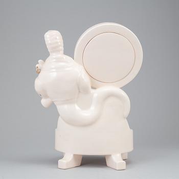 MATS THESELIUS, a porcelain mirror, signed and numbered 50/50, 1991.