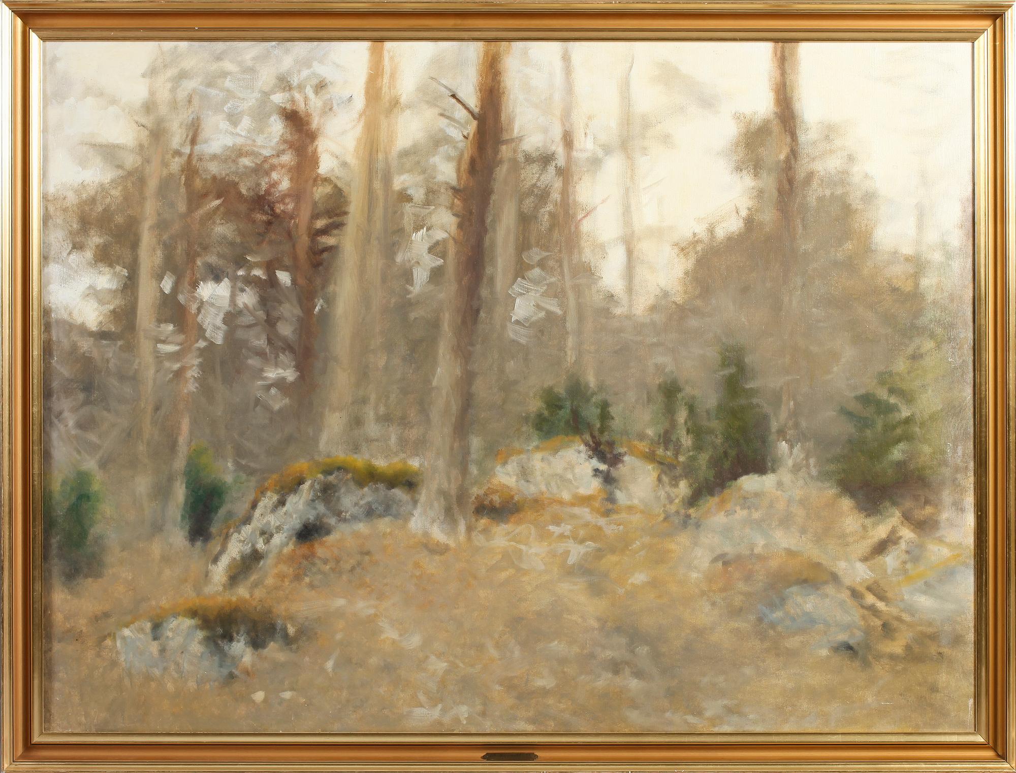 BRUNO LILJEFORS, olja på duk, osignerad.