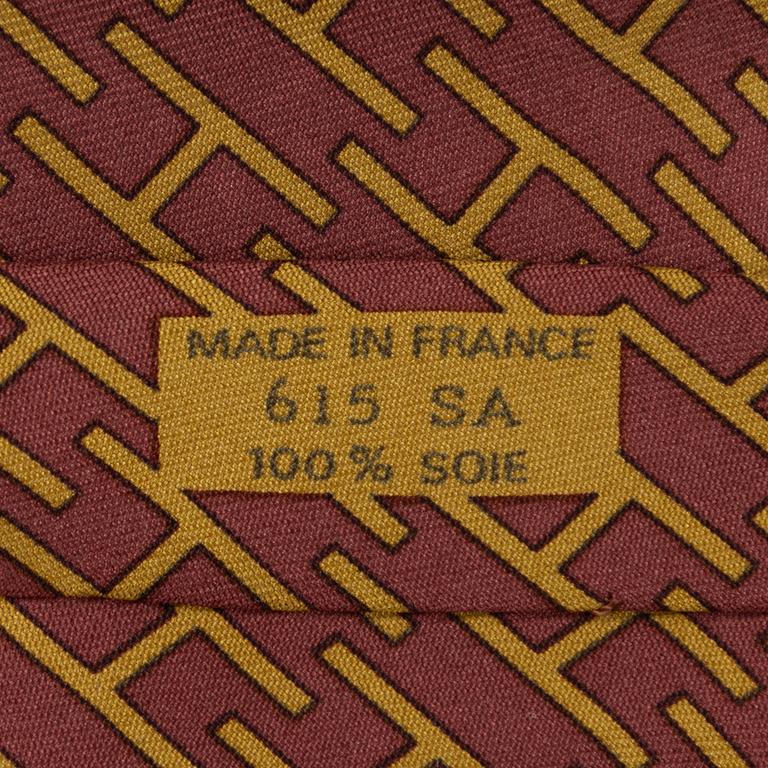 Hermès, 3 silk ties.