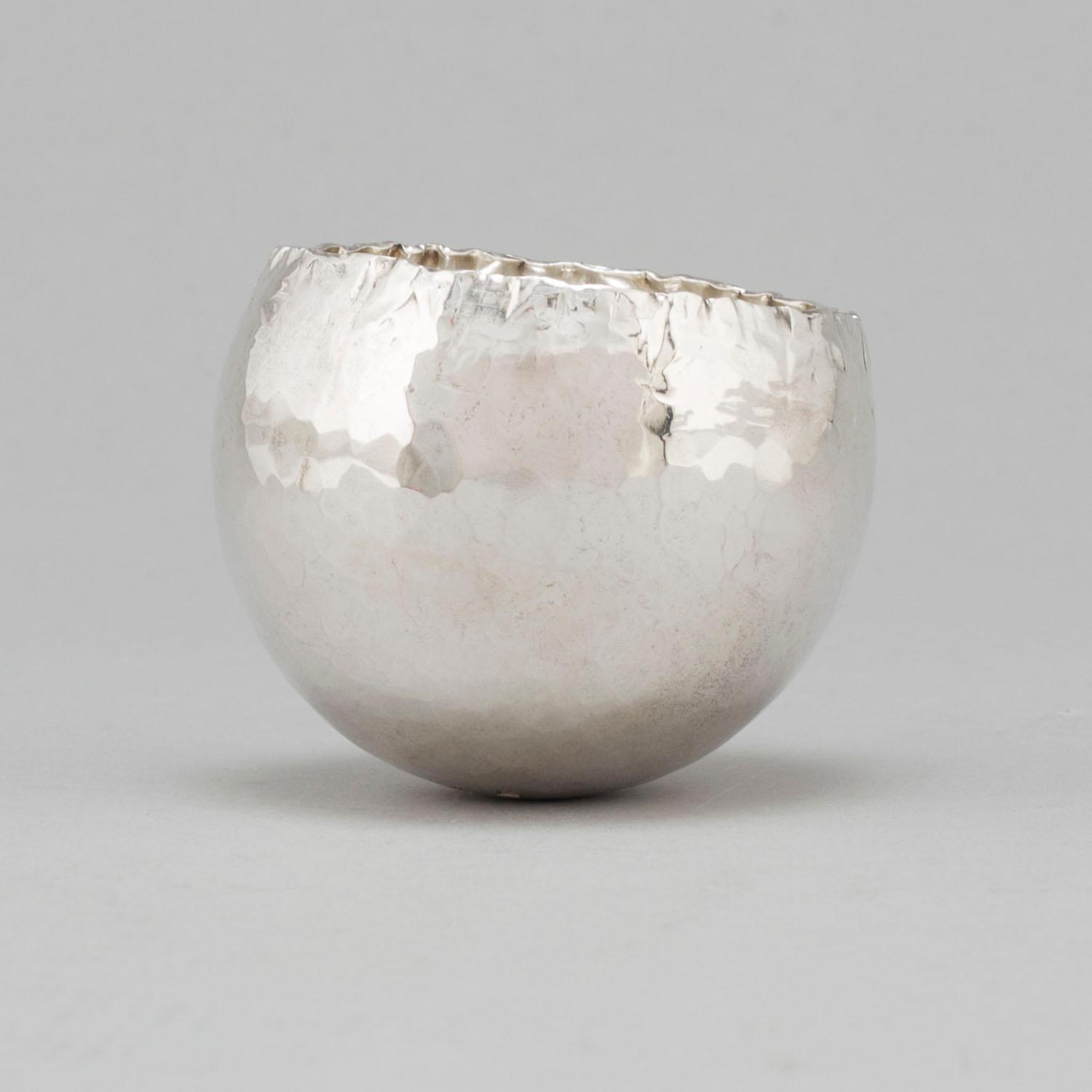 REY URBAN, tumlare, sterlingsilver, Stockholm, 1973.