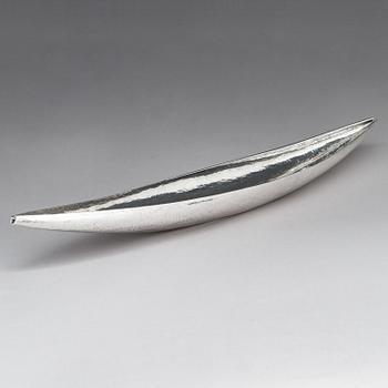 Tapio Wirkkala, skål TW9, silver (916), stämpelsignerad TW, Kultakeskus, Tavastehus 1968.