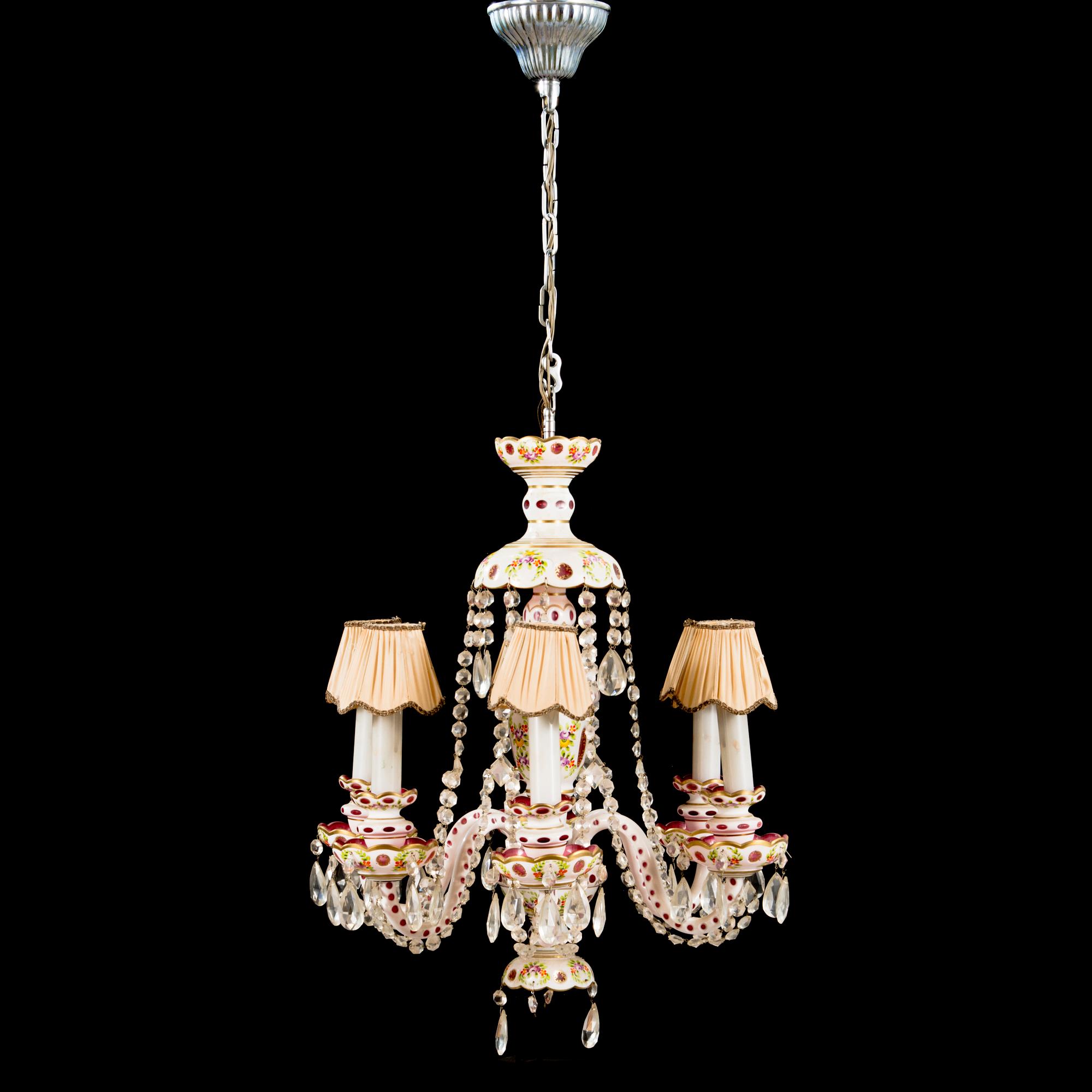 TAKKRONA, glas, 1900-talets mitt.