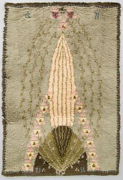 Eliel Saarinen, rya, modell för Finska handarbetets vänner. Ca 185 x 125 cm.