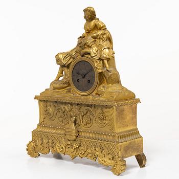Table pendulum clock, Neo-Renaissance, mid-19th century.