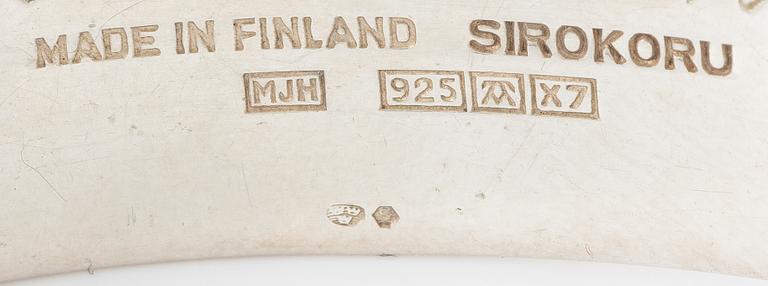 Matti Hyvärinen, Sirokoru, Finland, wristwatch, 17.5 x 20 mm.
