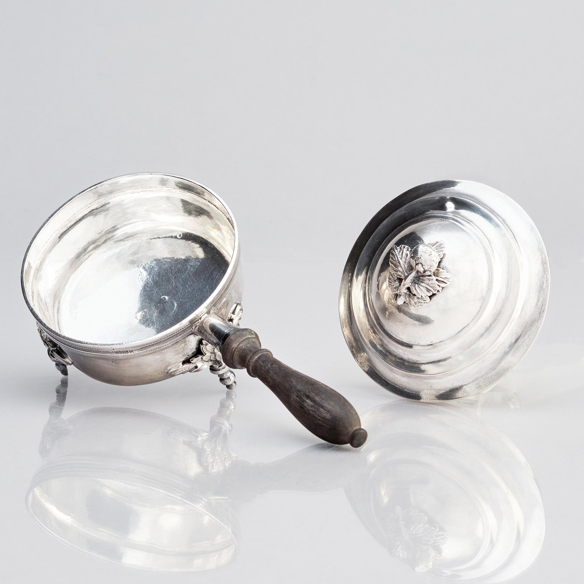 A Hungarian silver tureen with cover, Pest (Budapest) before 1866. French import mark (1864-1893).