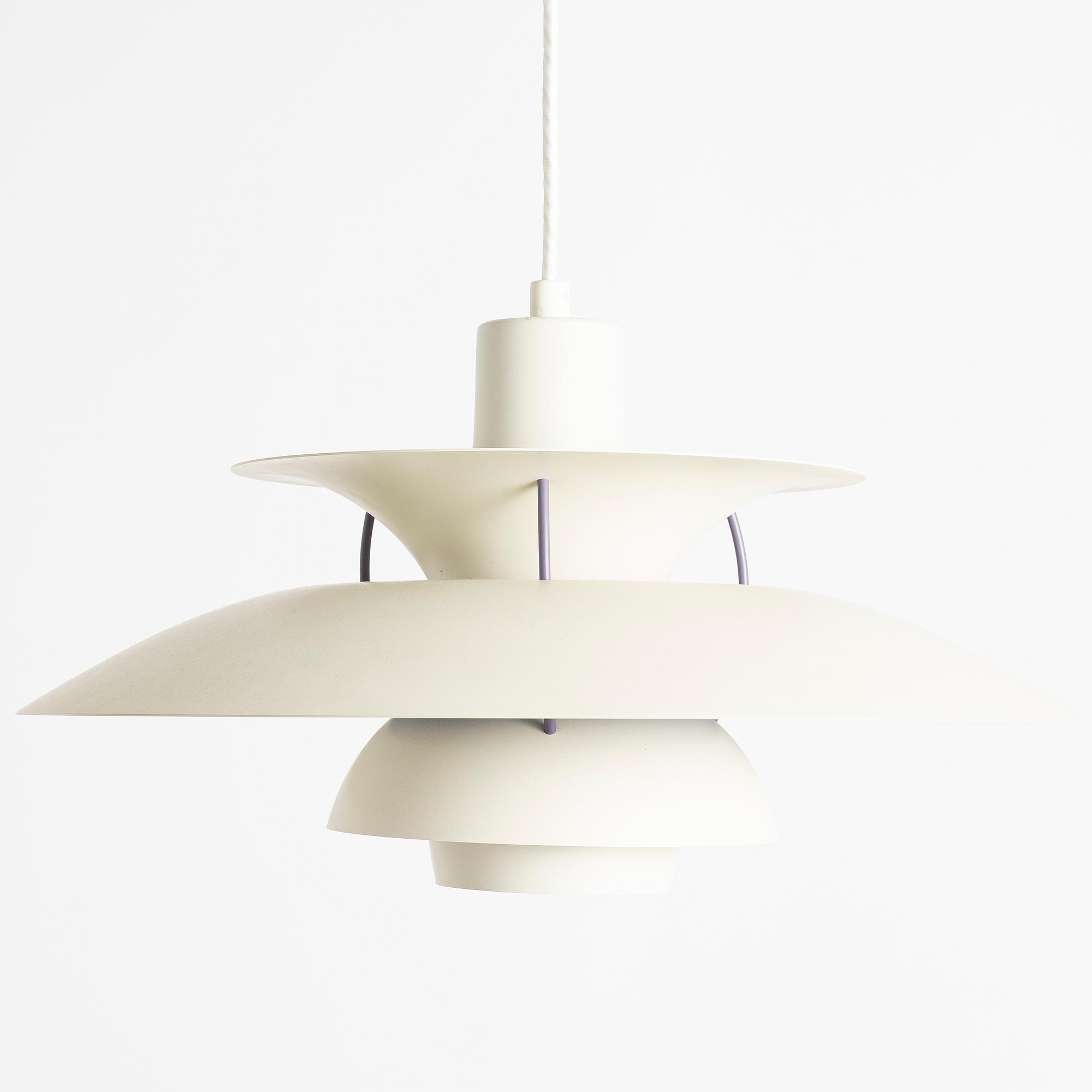 Poul Henningsen, A 'PH-5' pendant lamp, Louis Poulsen, Denmark.