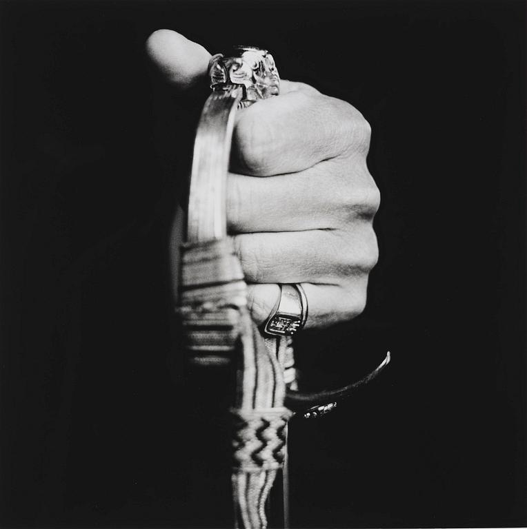 Hans Gedda, "Kung Carl XVI Gustafs hand", 1996.