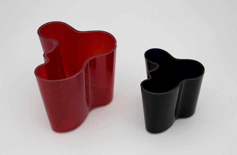 VASER, 2st, glas. "Savoy", Alvar Aalto. Iittala.