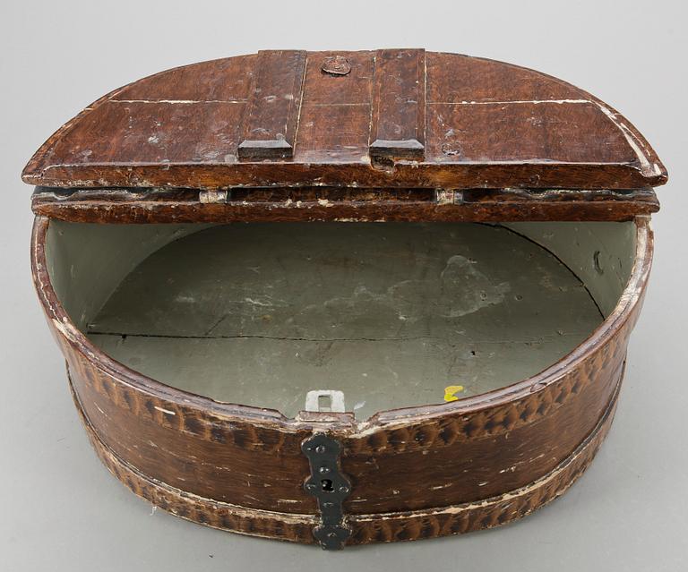 SKRIN/NATTLÅDA, allmoge, Dalarna, 1700-tal.