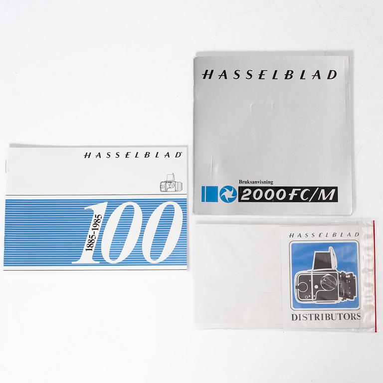 A Hasselblad camera, 2000FC/M, anniversary edition, 1985.