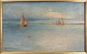 Ludvig Richarde, Skepp på öppet hav.