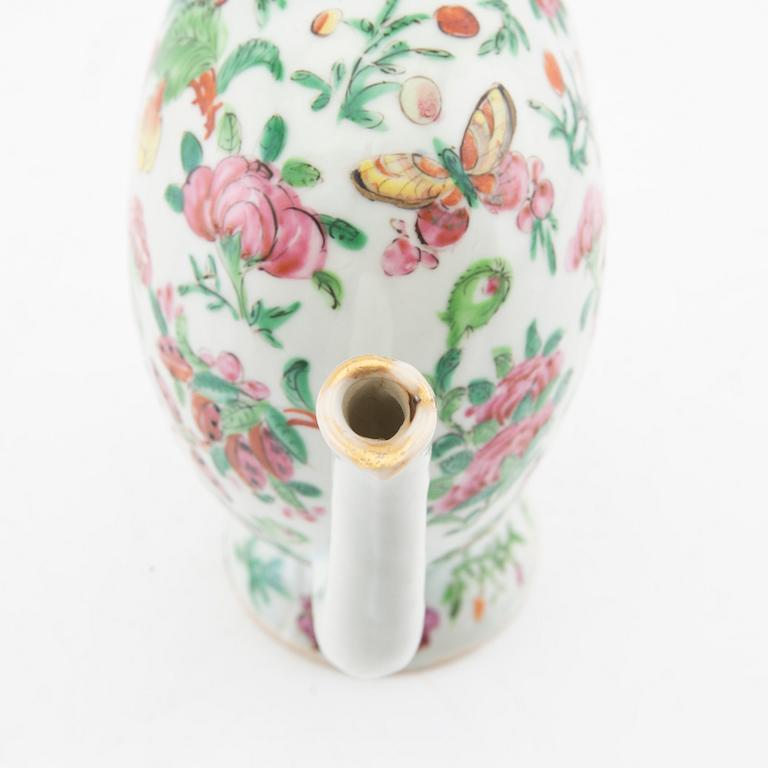 Cadogan teapot China porcelain late 19th century.