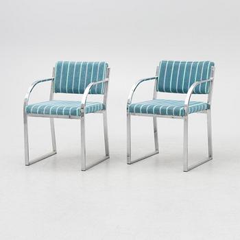 Armchairs, a pair, second half of the 20th century.