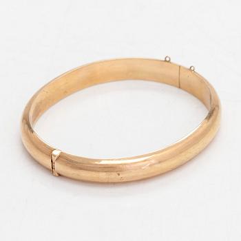 Armring, 14K guld, Aimo Koskinen, Helsingfors 1967.
