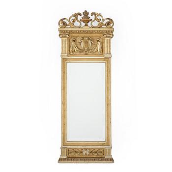 SPEGEL, sengustaviansk, omkring 1800-talets början.