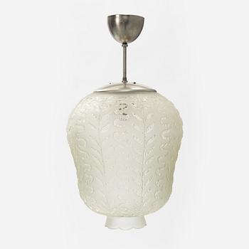 A Swedish Modern ceiling light, mid 20th Century.