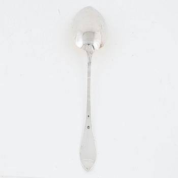 A Danish silver spoon, Denmark, 1914.