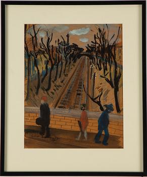 Sven X:et Erixson · SVEN X:ET ERIXSON, watercolour, signed and dated -31.