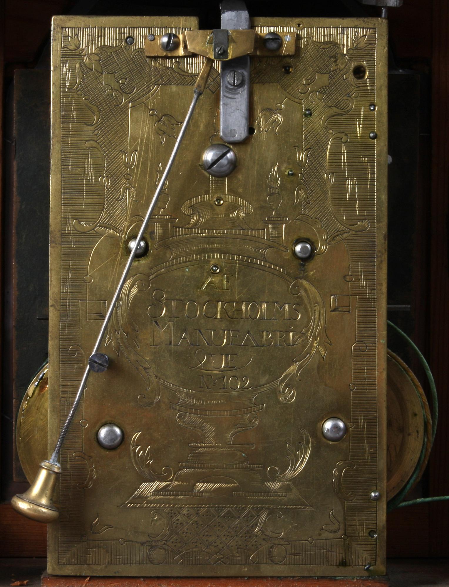 BORDSUR, Stockholms Manufabrique No 4, 1700/1800-tal.