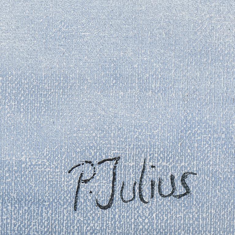 PER JULIUS, olja på duk, signerad.