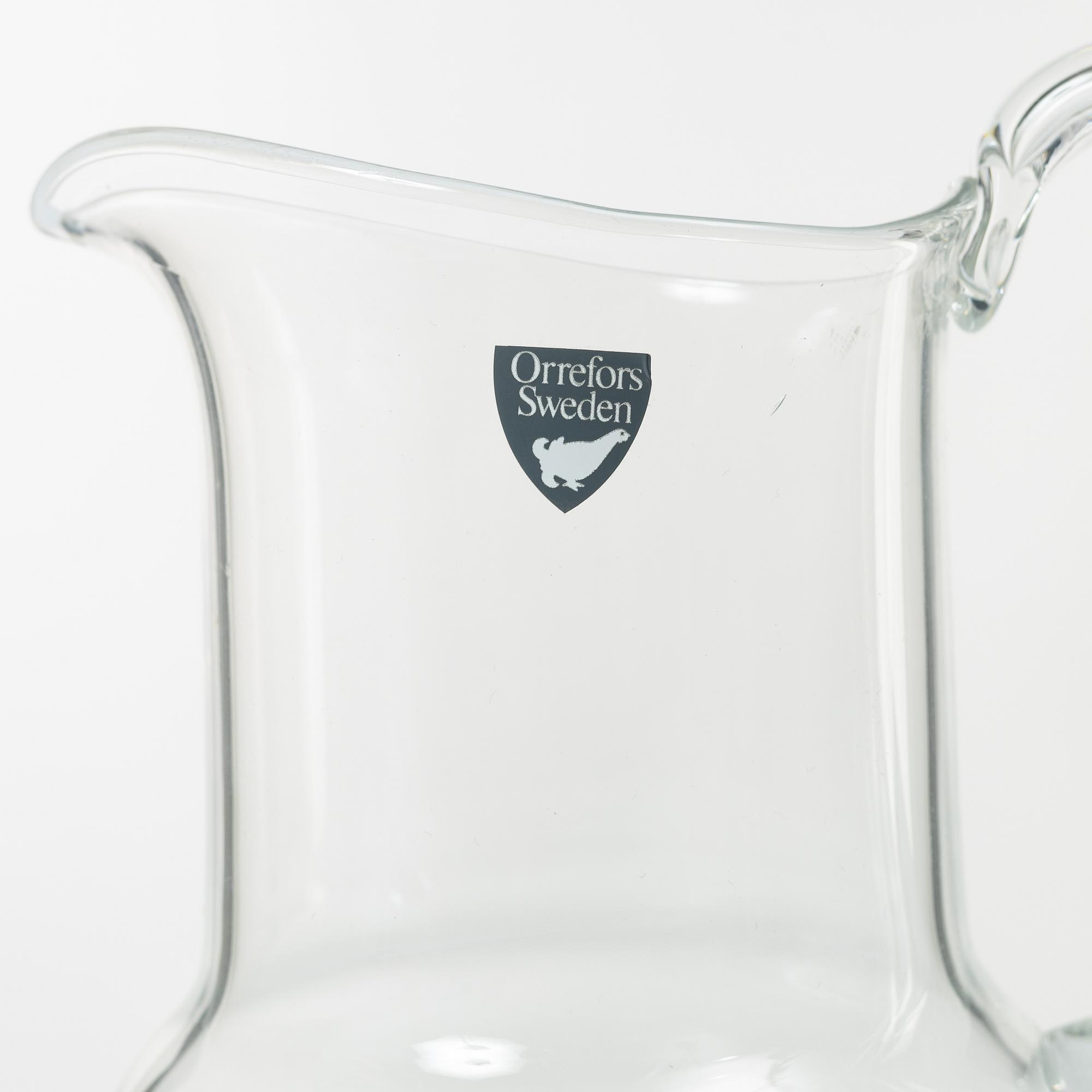 Gunnar Cyrén, professedly, five glass design prototypes, Sweden.