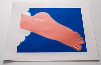 Tom Wesselmann, "Seascape (Foot)" ur "Edition 68".