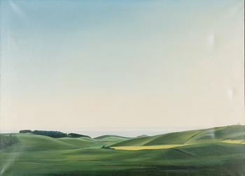 Tord Lager, oil on canvas, signed. dated 1974 verso.