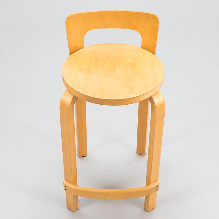 ALVAR AALTO, barstol, modell K65, Artek, 1980-tal.