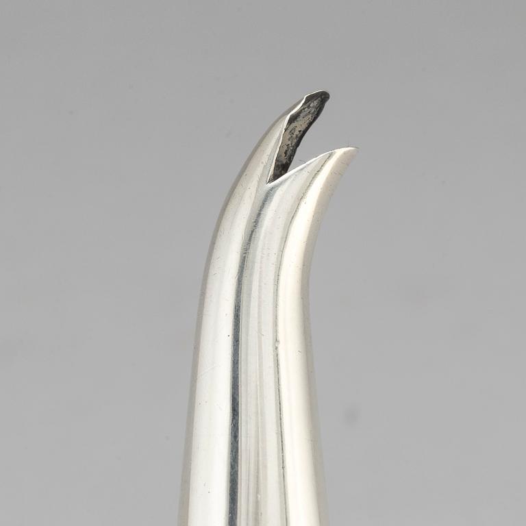 G & D Reid, a silver strainer, Newcastle 1799.