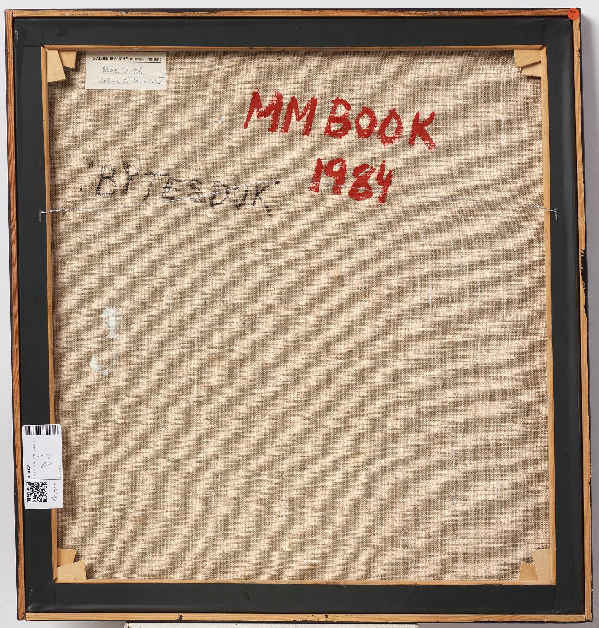 Max Mikael Book, "Bytesduk I".
