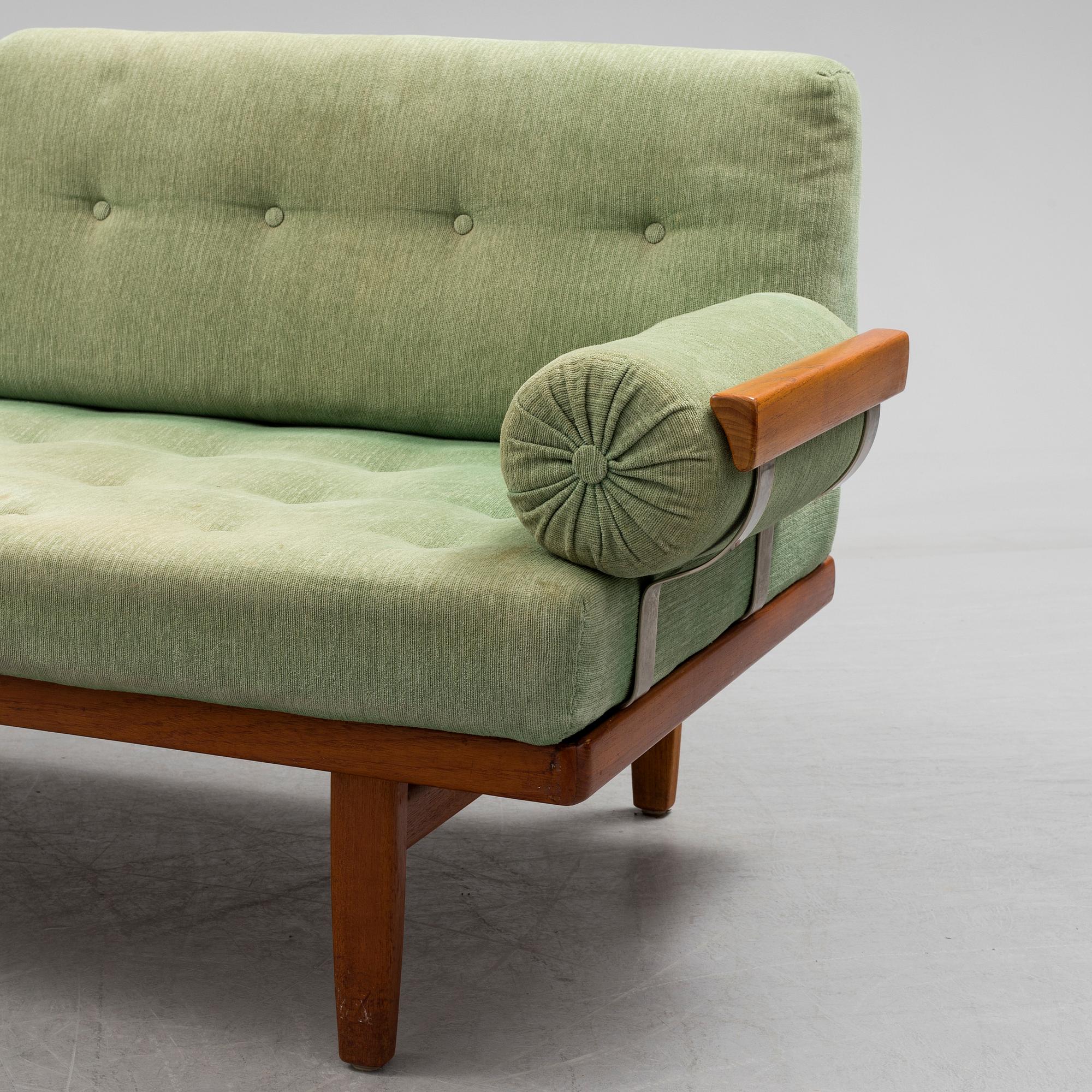 A 1960s daybed by Alf Svensson anf Yngvar Sandström, Kock Möbel AB.