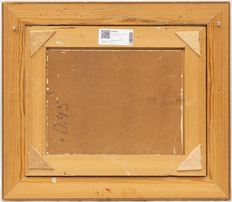 Esaias Thorén, Beach scene with swan head.