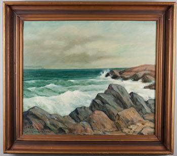 JALMARI RUOKOKOSKI, olja på duk, signerad och daterad 1933.