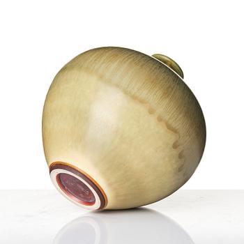 Berndt Friberg, vas, stengods, Gustavsbergs Studio 1967.