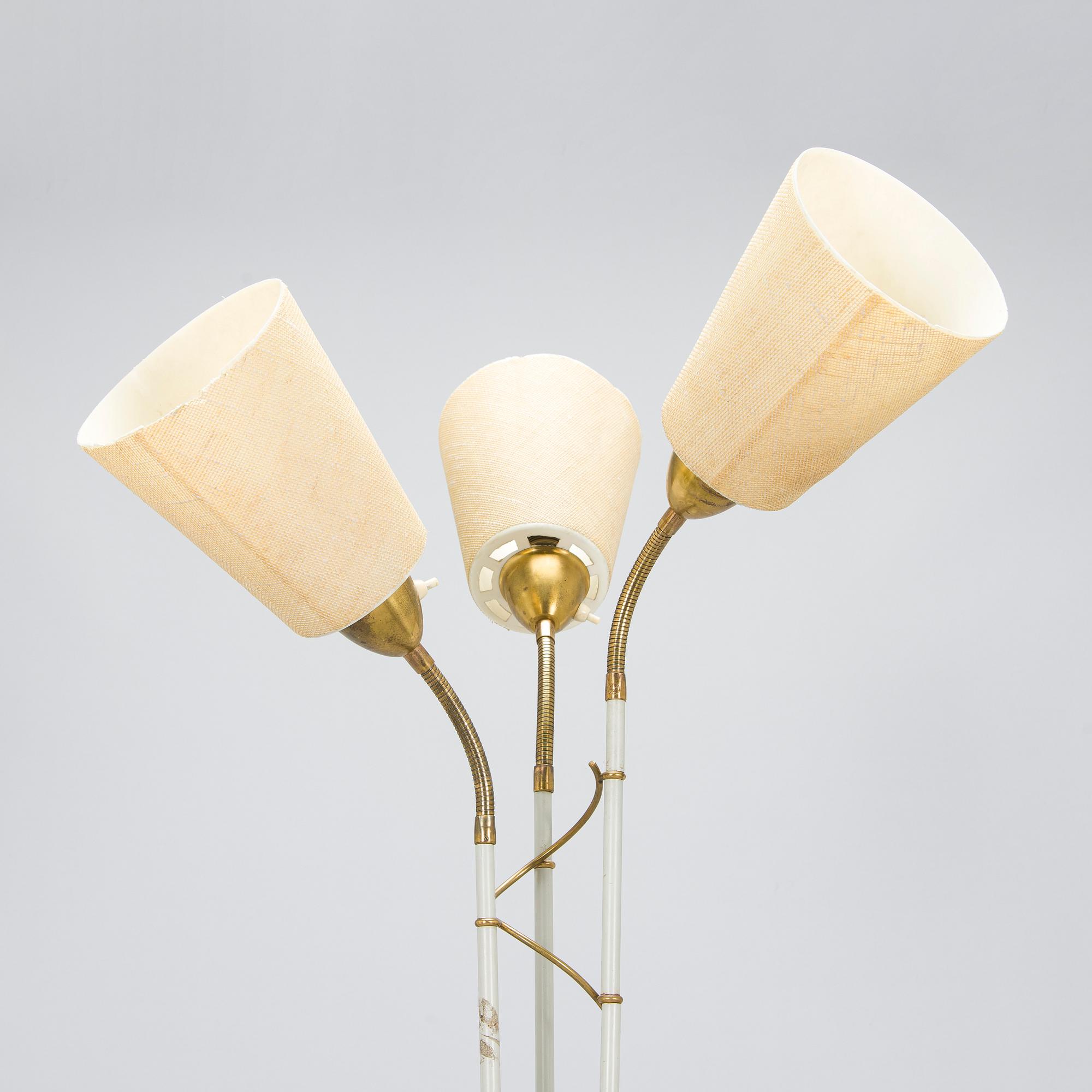 Golvlampa, Möller Armatur, Eskilstuna, 1950-tal.