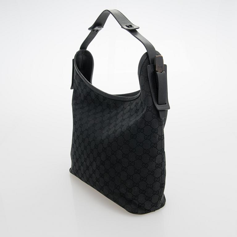 Gucci, 'GG Monogram Canvas Hobo' Bag.