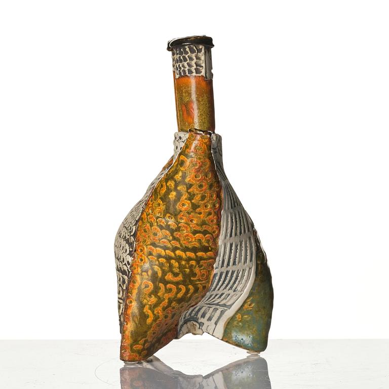 Bengt Berglund, astoneware sculpture of a figure with two heads, Gustavsberg, 1960s.