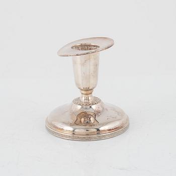 Silver candlesticks, 3+2+1, Ceson Guldvaru Ab, Gothenburg, Sweden, 1964-1971.
