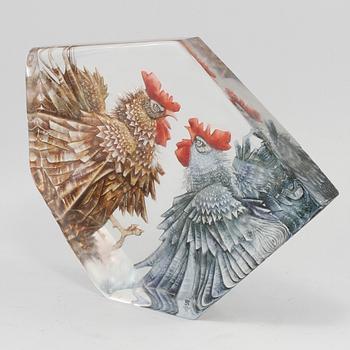 OBJEKT, glas, Mats Jonasson, Målerås, 1900-talets slut.