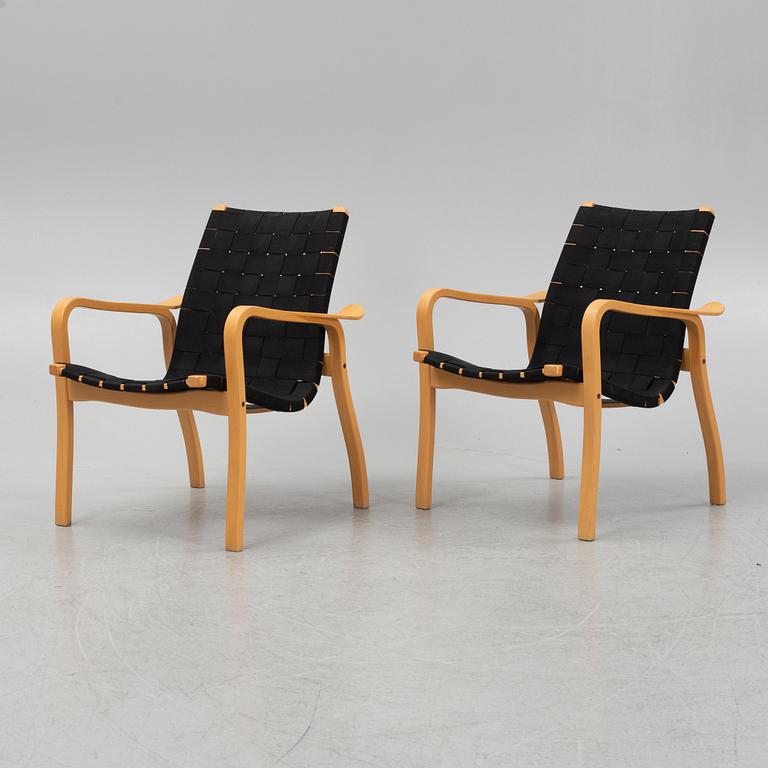 Yngve Ekström, a pair of 'Primo' easychairs, Swedese, Vaggeryd, Sweden.