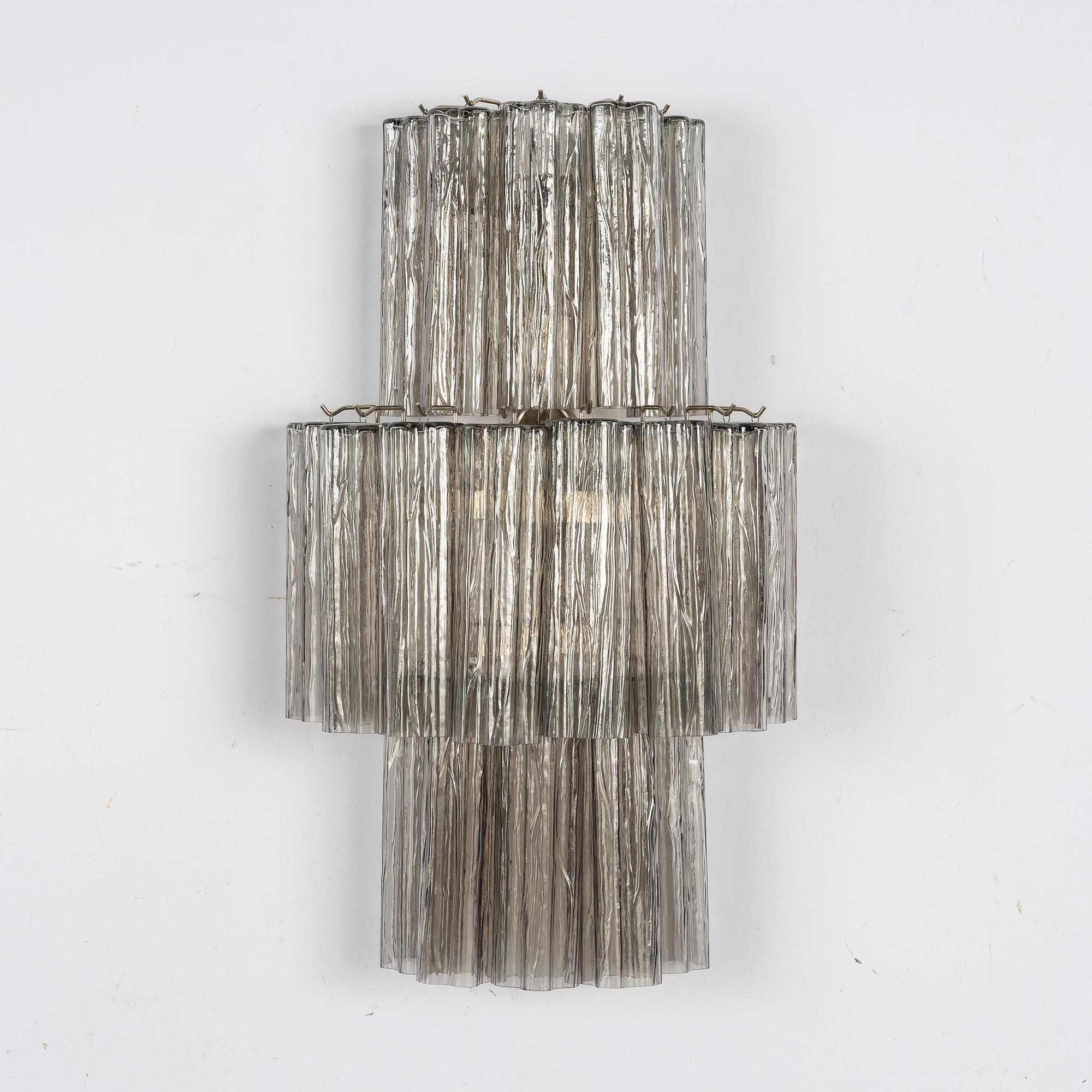 Vägglampor, ett par, Murano, Italien, samtida.