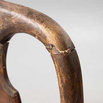 A pair of late 18th century Rococo chairs.